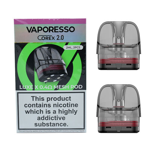 Vaporesso Luxe X - Pod & Coil (2 Pack) | CRAM Vape Vaporesso Luxe X - Pod & Coil (2 Pack) | CRAM Vape