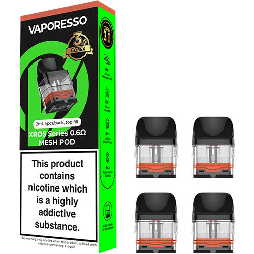 VAPORESSO - XROS 4 MINI POD KIT - Mundo Vapor