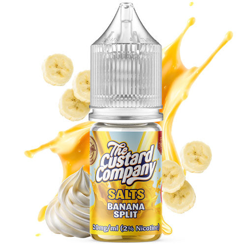 Banana Split - The Custard Company Salts | CRAM Vape