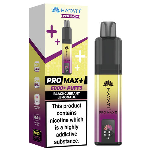Blackcurrant Lemonade - Hayati Pro Max 6000 | CRAM Vape Blackcurrant Lemonade - Hayati Pro Max 6000 | CRAM Vape