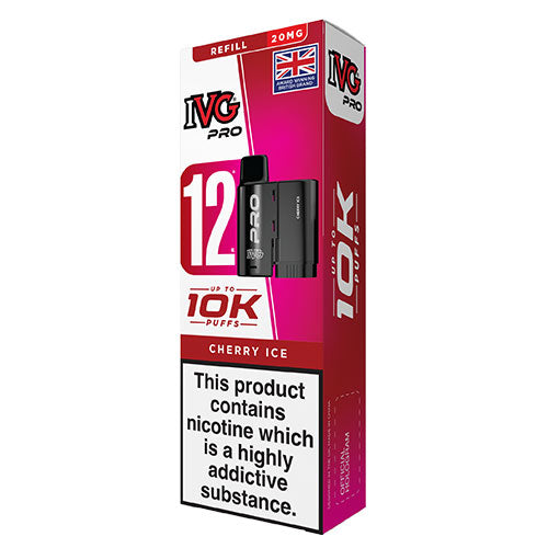 Cherry Ice - 20mg - IVG Pro - Pod & Refill | CRAM Vape Cherry Ice - 20mg - IVG Pro - Pod & Refill | CRAM Vape