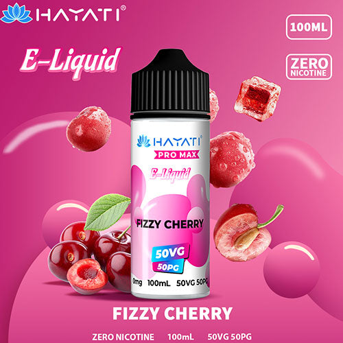 Fizzy Cherry - Hayati Pro Max 50/50 - 100ml | CRAM Vape Fizzy Cherry - Hayati Pro Max 50/50 - 100ml | CRAM Vape