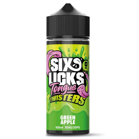 Green Apple - Six Licks Tongue Twisters