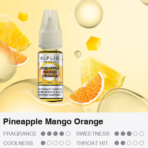 Pineapple Mango Orange - ELFLIQ Nic Salts