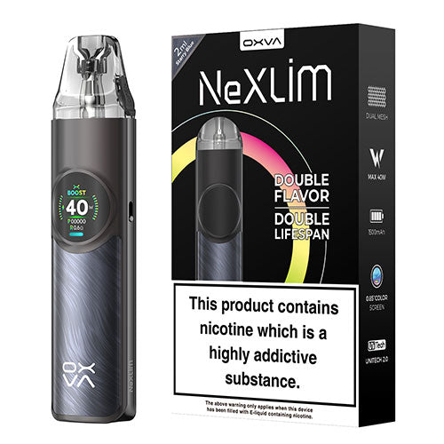 oxva nexlim manual OXVA NeXLIM GO Dual Mesh 40W Pod Vape User Manual main image 0