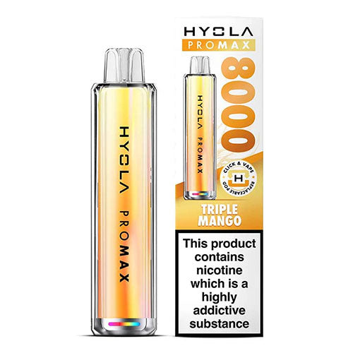 Triple Mango - Hyola Pro Max 8000 | CRAM Vape Triple Mango - Hyola Pro Max 8000 | CRAM Vape