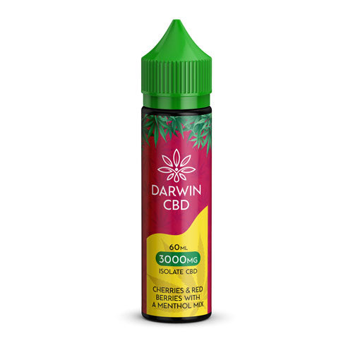 Cherries & Red Berries Menthol - Darwin 3000mg CBD E-Liquid | CRAM Vape Cherries & Red Berries Menthol - Darwin 3000mg CBD E-Liquid | CRAM Vape
