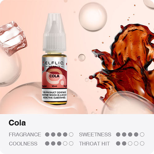 Cola - ELFLIQ Nic Salts | CRAM Vape Cola - ELFLIQ Nic Salts | CRAM Vape