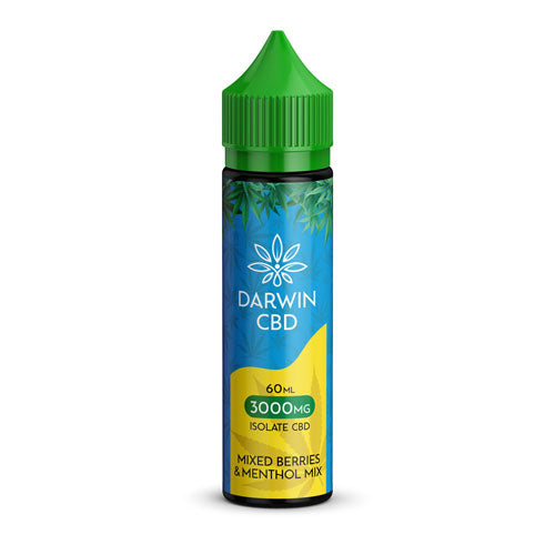 Mixed Berries & Menthol Mix - Darwin 3000mg CBD E-Liquid | CRAM Vape Mixed Berries & Menthol Mix - Darwin 3000mg CBD E-Liquid | CRAM Vape
