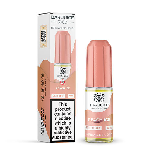 Peach Ice - Bar Juice 5000 | CRAM Vape Peach Ice - Bar Juice 5000 | CRAM Vape