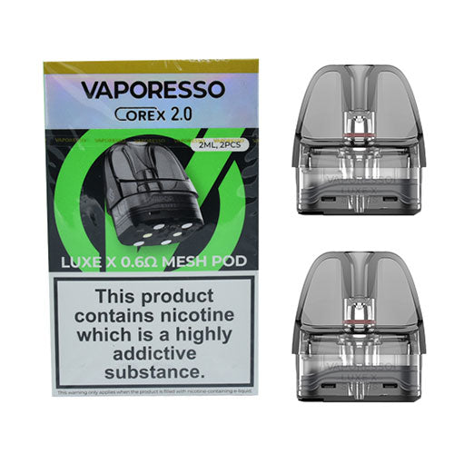 Vaporesso Luxe X - Pod & Coil (2 Pack) | CRAM Vape Vaporesso Luxe X - Pod & Coil (2 Pack) | CRAM Vape