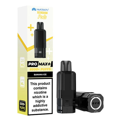 Banana Ice - 20mg - Hayati Pro Max 6000 Refill Pod