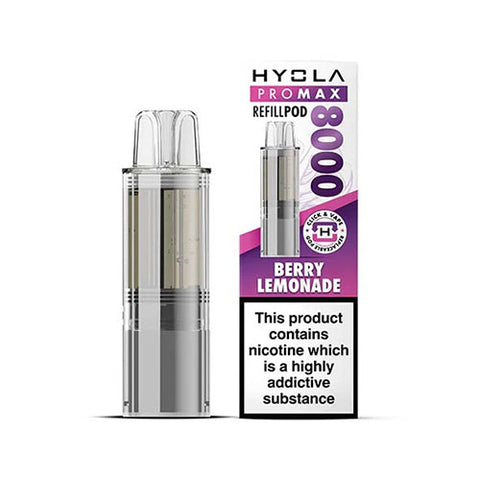 Berry Lemonade - 20mg - Hyola Pro Max 8000 Refill Pod | CRAM Vape Berry Lemonade - 20mg - Hyola Pro Max 8000 Refill Pod | CRAM Vape