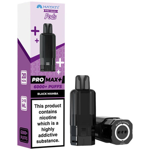 Black Mamba - 20mg - Hayati Pro Max 6000 Refill Pod