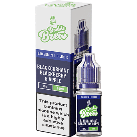 Blackcurrant Blackberry & Apple - Double Brew Nic Salts