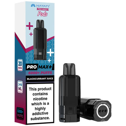 Blackcurrant Juice - 20mg - Hayati Pro Max 6000 Refill Pod
