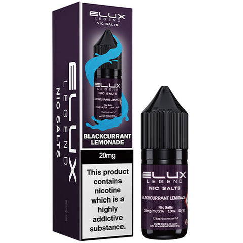 Blackcurrant Lemonade - Elux Legend Nic Salts