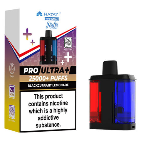 Blackcurrant Lemonade - Hayati Pro Ultra 25K Refill Pod