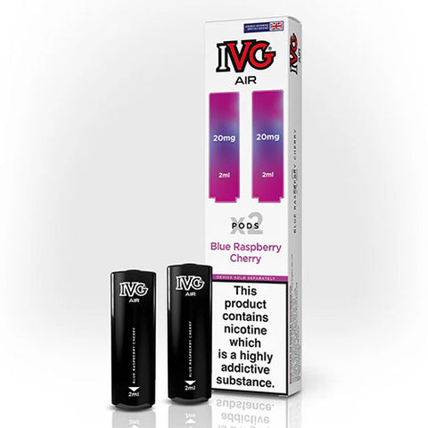 Blue Raspberry Cherry - IVG Air Prefilled Pod (2 Pack)