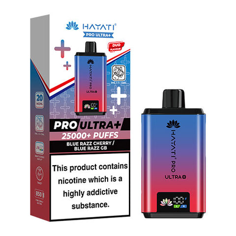 Blue Razz Cherry + Blue Razz GB - Hayati Pro Ultra 25K