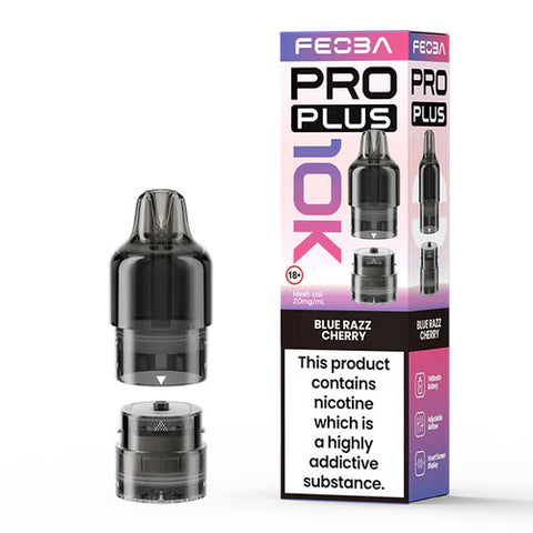 Blue Razz Cherry - 20mg - Feoba Pro Plus - Pod & Refill