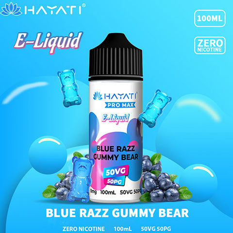 Blue Razz Gummy Bear - Hayati Pro Max 50/50 - 100ml | CRAM Vape Blue Razz Gummy Bear - Hayati Pro Max 50/50 - 100ml | CRAM Vape