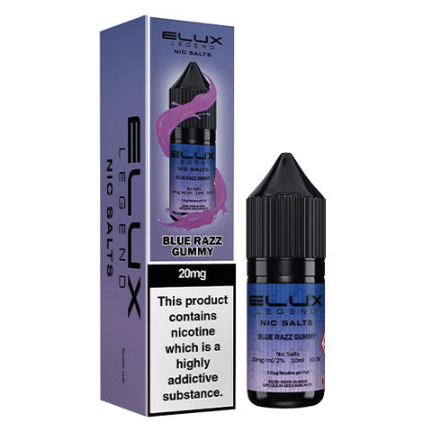 Blue Razz Gummy - Elux Legend Nic Salts