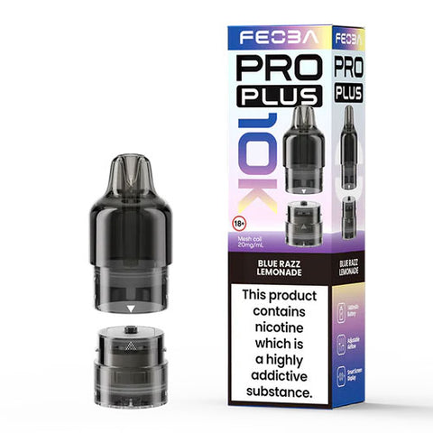 Blue Razz Lemonade - 20mg - Feoba Pro Plus - Pod & Refill