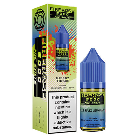 Blue Razz Lemonade - Firerose 5000 Nic Salts