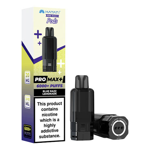 Blue Razz Lemonade - 20mg - Hayati Pro Max 6000 Refill Pod
