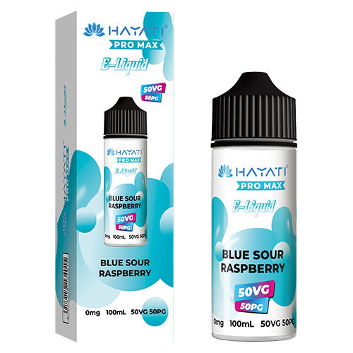 Blue Sour Raspberry - Hayati Pro Max 50/50 - 100ml | CRAM Vape Blue Sour Raspberry - Hayati Pro Max 50/50 - 100ml | CRAM Vape