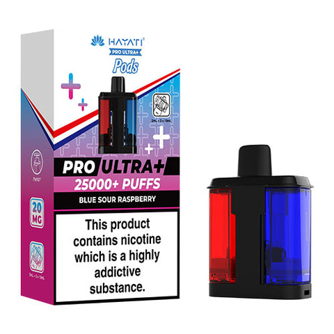 Blue Sour Raspberry - Hayati Pro Ultra 25K Refill Pod