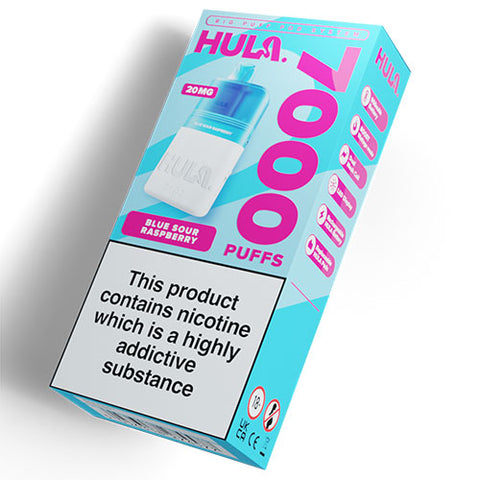 Blue Sour Raspberry - Hula Big Puff Pod System