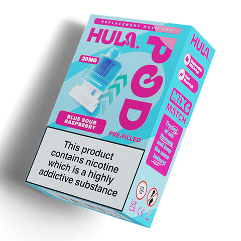 Blue Sour Raspberry - 20mg - Hula - Pod & Refill