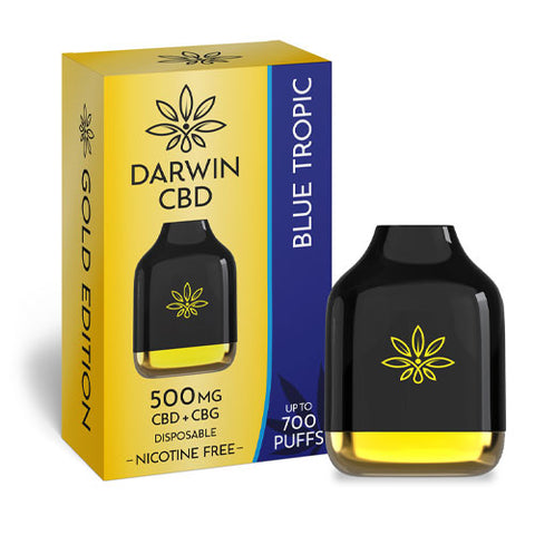 Blue Tropic - 500mg CBD + CBG - Darwin CBD Disposable