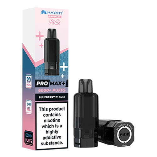 Blueberry B Gum - 20mg - Hayati Pro Max 6000 Refill Pod - CRAM Vape
