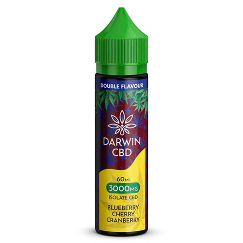 Blueberry Cherry Cranberry - Double Flavour - Darwin 3000mg CBD E-Liquid