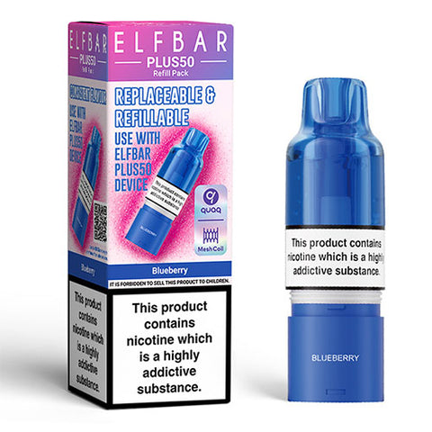 Blueberry - Elfbar Plus50 Refill Pack