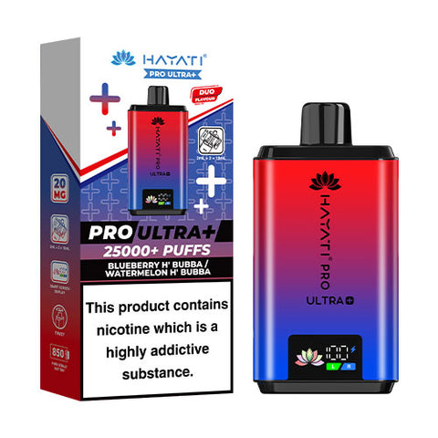 Blueberry H Bubba + Watermelon H Bubba - Hayati Pro Ultra 25K