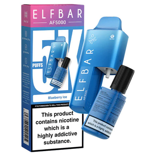 Blueberry Ice - Elf Bar AF5000
