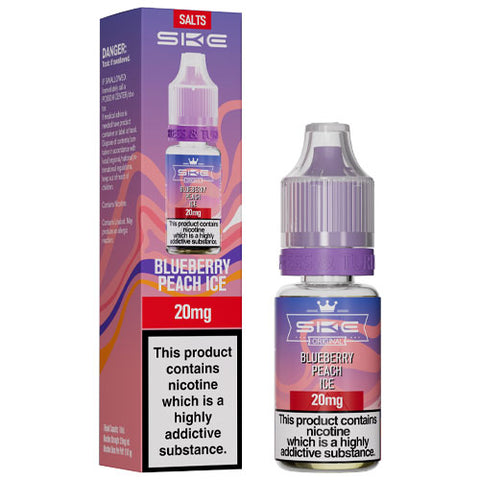 Blueberry Peach Ice - SKE Crystal Original Nic Salts
