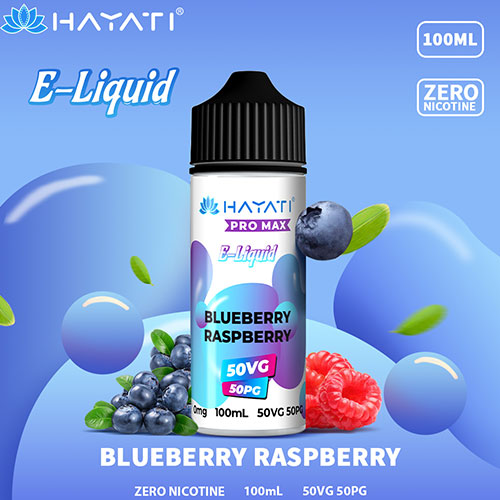 Blueberry Raspberry - Hayati Pro Max 50/50 - 100ml | CRAM Vape