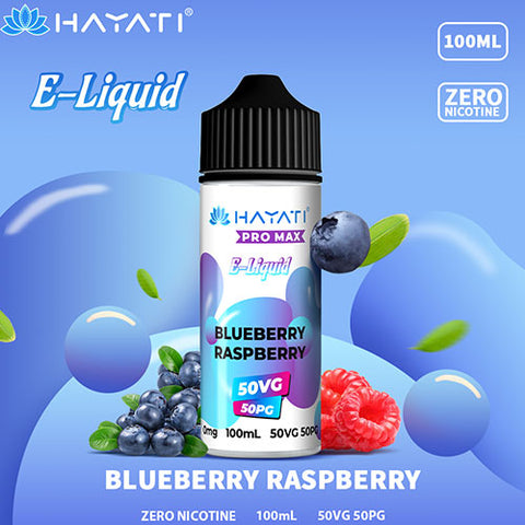 Blueberry Raspberry - Hayati Pro Max 50/50 - 100ml | CRAM Vape Blueberry Raspberry - Hayati Pro Max 50/50 - 100ml | CRAM Vape