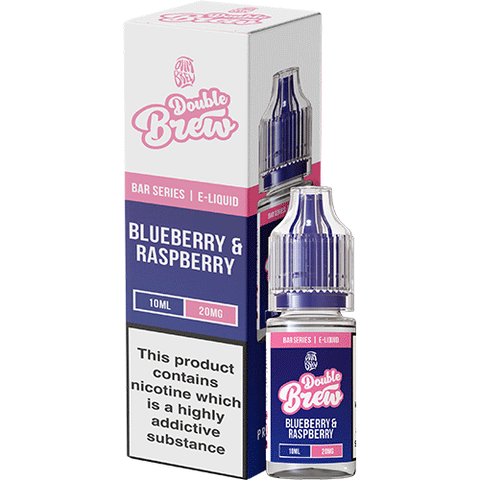 Blueberry & Raspberry - Double Brew Nic Salts