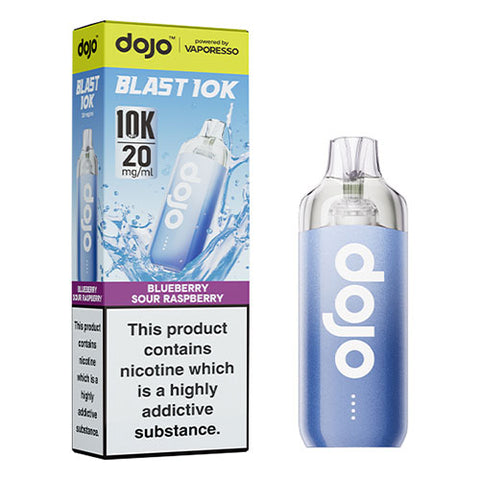 Blueberry Sour Raspberry - 20mg - Dojo Blast 10k Kit