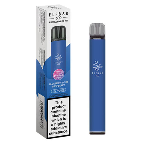 Blueberry Sour Raspberry - Elfbar 600 Prefilled Pod Kit