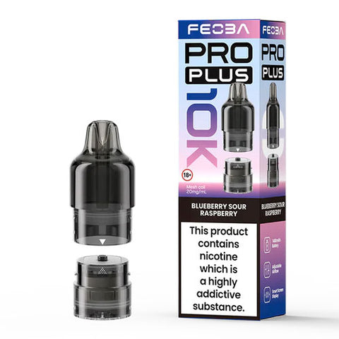 Blueberry Sour Raspberry - 20mg - Feoba Pro Plus - Pod & Refill
