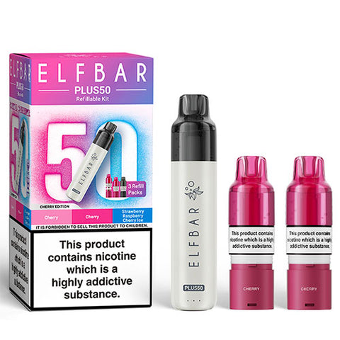 Cherry Edition - Elfbar Plus50 Pod Kit