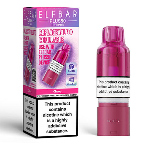 Cherry - Elfbar Plus50 Refill Pack