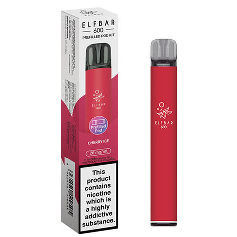 Cherry Ice - Elfbar 600 Prefilled Pod Kit
